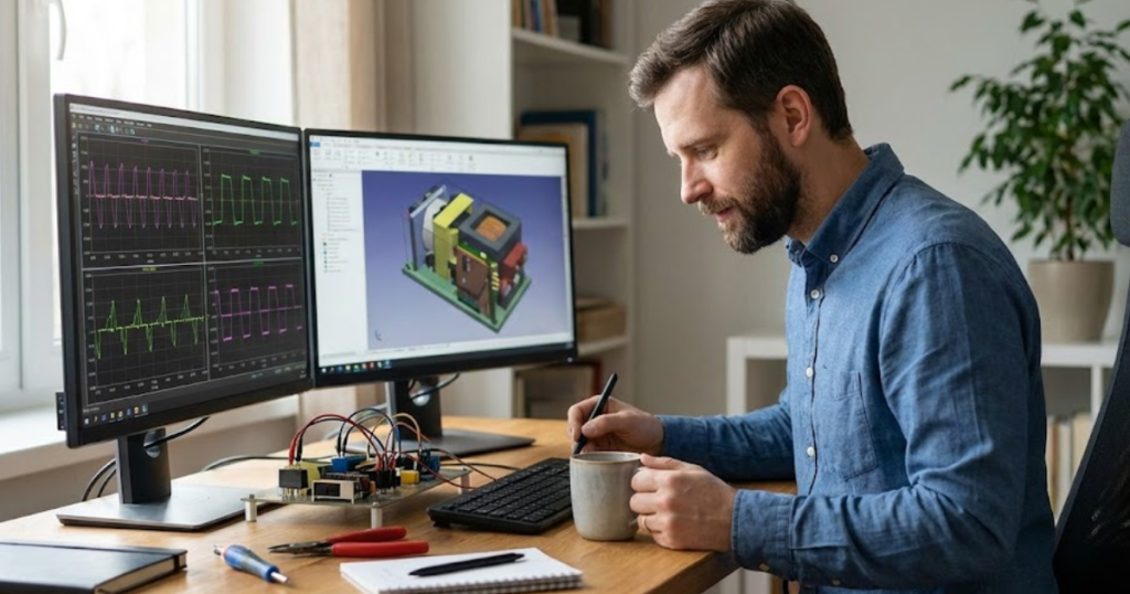 Digital twin simulation in Power Electronics design