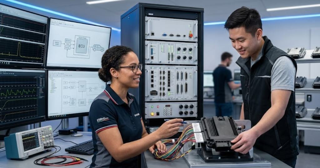 Real-time simulation for validating autonomous and ADAS systems