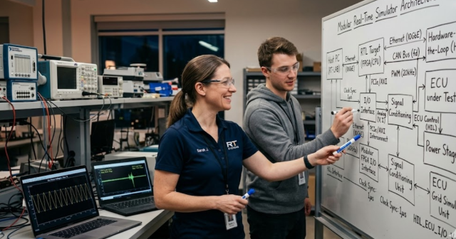 Modular architectures for building scalable real-time simulation platforms