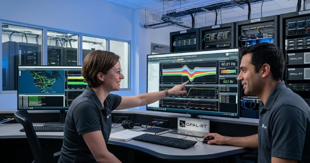 Planning grid ready data center expansions using real-time simulation