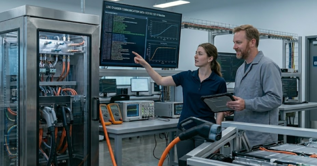 A guide to using real-time simulation for EV fast-charging validation