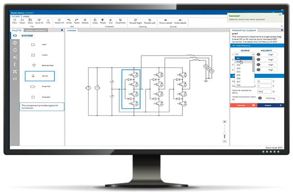 OPAL-RT Schematic Editor