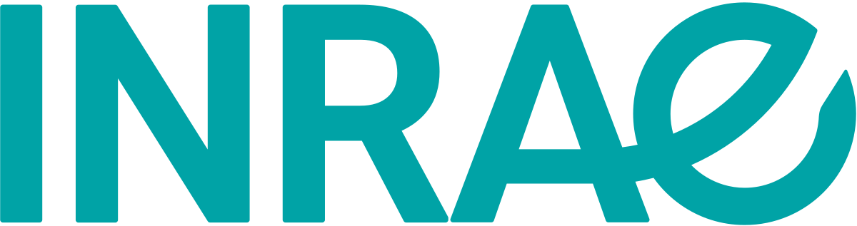 INRAE logo, French National Research Institute for Agriculture, Food and Environment.