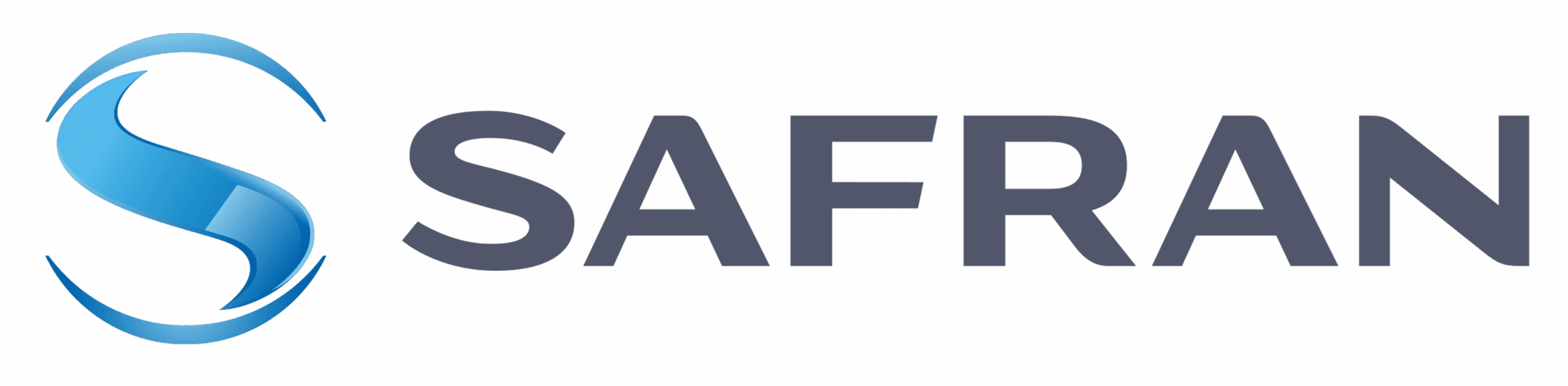 Safran logo, international high-tech group specializing in aerospace, defense, and security.