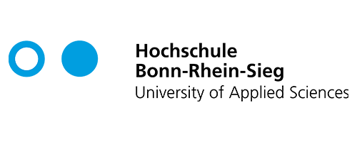Logo of Hochschule Bonn-Rhein-Sieg University of Applied Science, symbolizing academic excellence and innovation in engineering and technology.