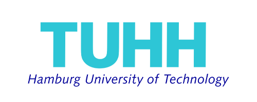 Logo of Hamburg University of Technology (TUHH), symbolizing academic excellence and innovation in engineering and technology.