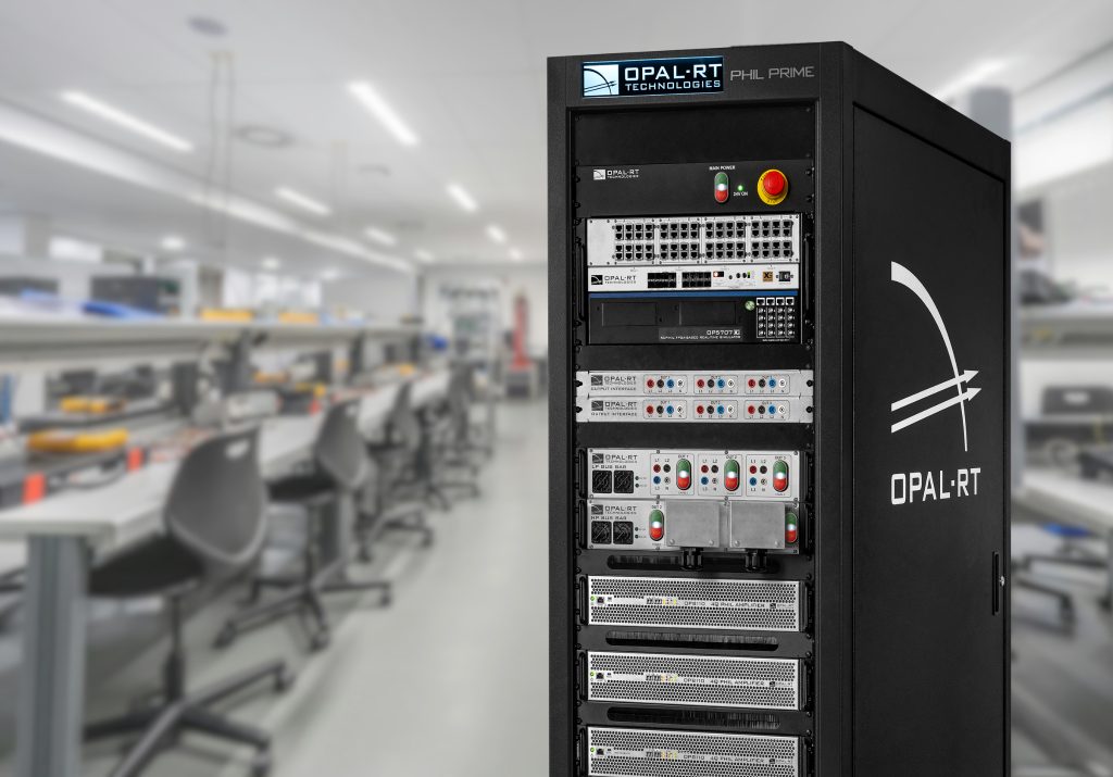 OPAL-RT unveils the PHIL Prime test bench: The only fully-integrated test bench on the market
