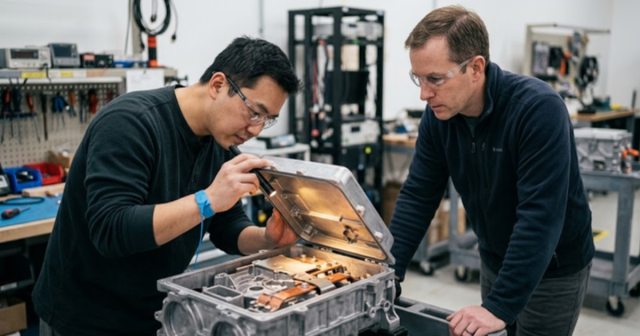 PMSM emulation for e-axle inverter development